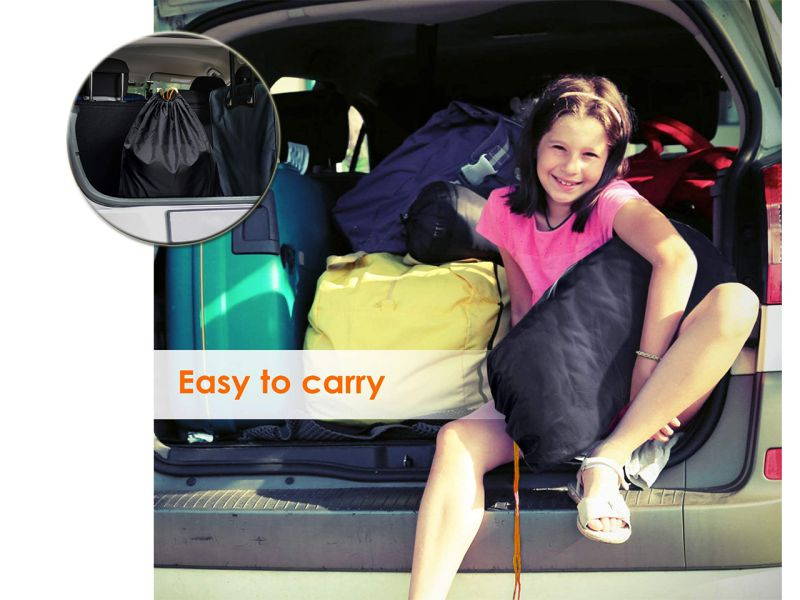 Jumbo 16 Feet Inflatable Outdoor and Indoor Theater Projector Screen - Includes Inflation Fan, Tie-Downs and Storage Bag - Supports Front and Rear Projection