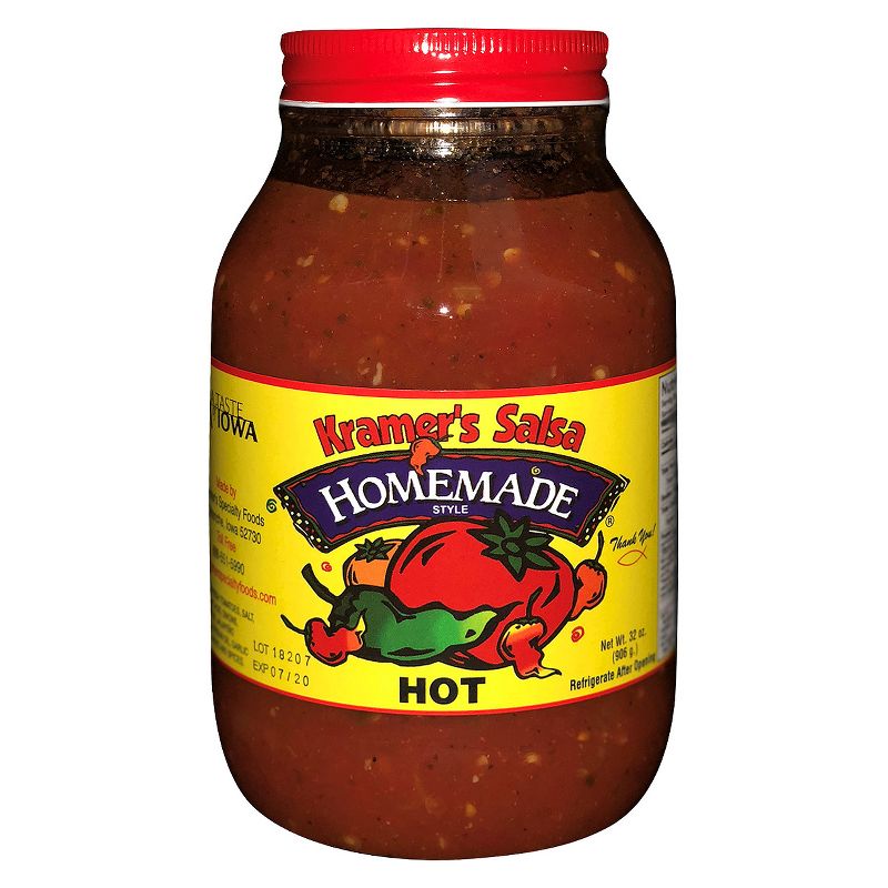 Kramer's Hot Salsa - 32 fl oz Jar