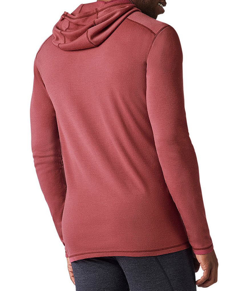 SmartWool Slim-Fit Merino Wool 250 Baselayer Plant-Based Dye Logo Hoodie