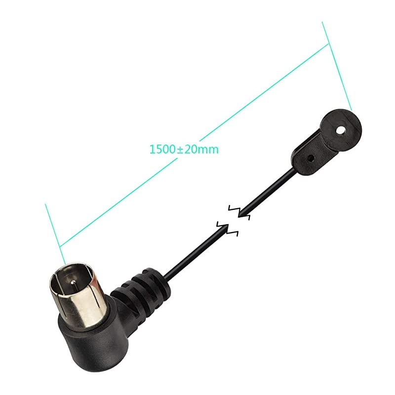 75 Ohm FM Antenna FM Antenna and AM Loop Antenna for Pioneer Onkyo Yamaha Marantz Indoor HD Radio FM Radio Bluetooth Home Stereo Receiver AV Audio Vedio Home Theater Receiver Power Amplifier