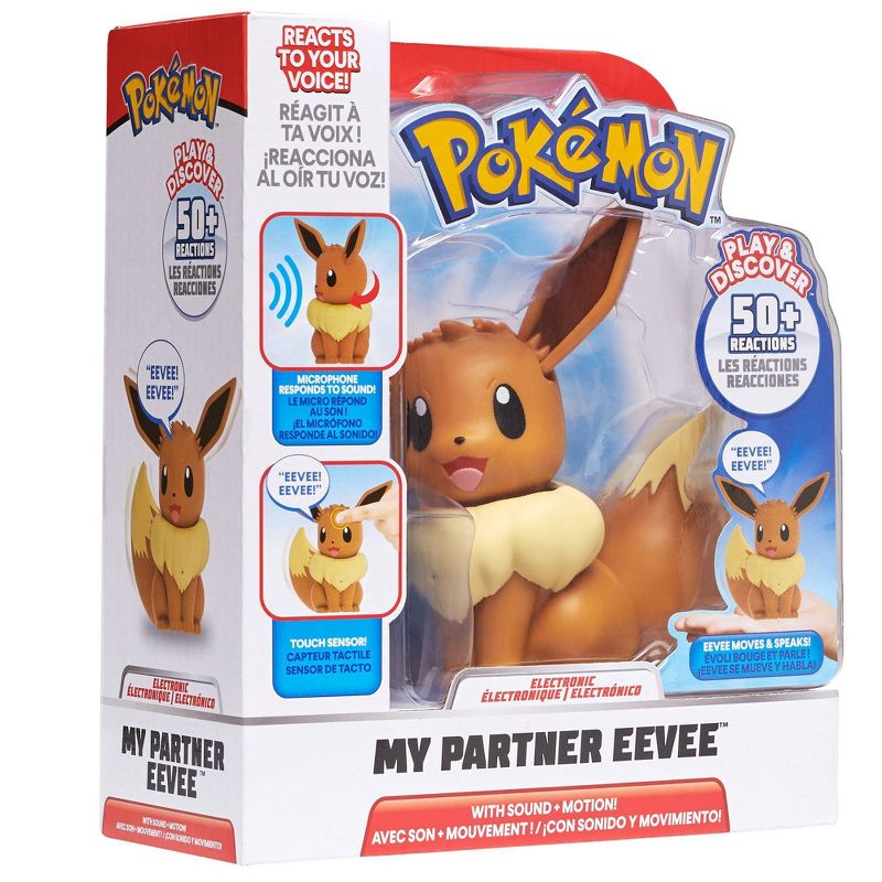 Pokemon - Deluxe Feature Figure (My Partner Eevee)