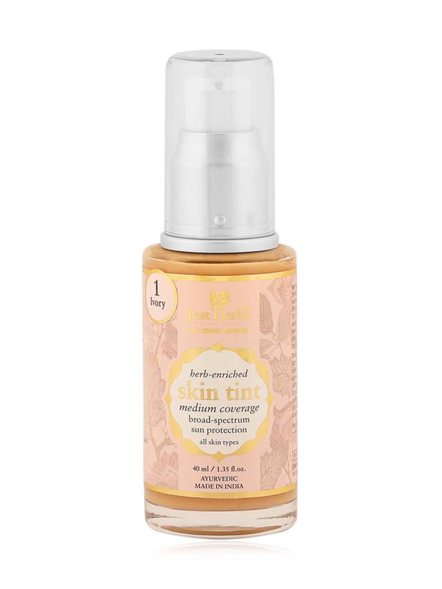 JUST HERBS 1-Ivory Skin Tint - 40 ml