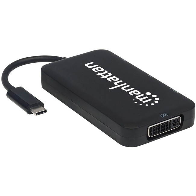 Manhattan 152600 Usb-C 4-In-1 Audio/Video Converter