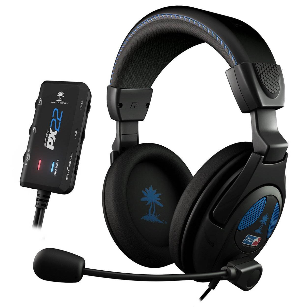 Turtle Beach - Ear Force PX22 Universal Amplified Gaming Headset - PS3, Xbox 360, PC