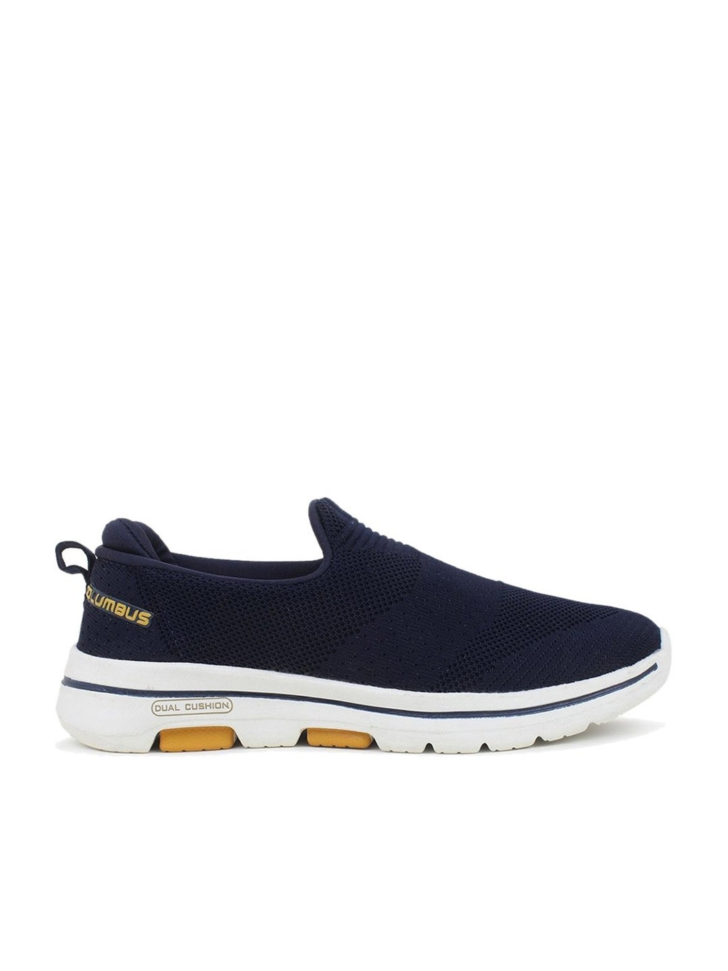 Columbus Men's Navy Walking Shoes