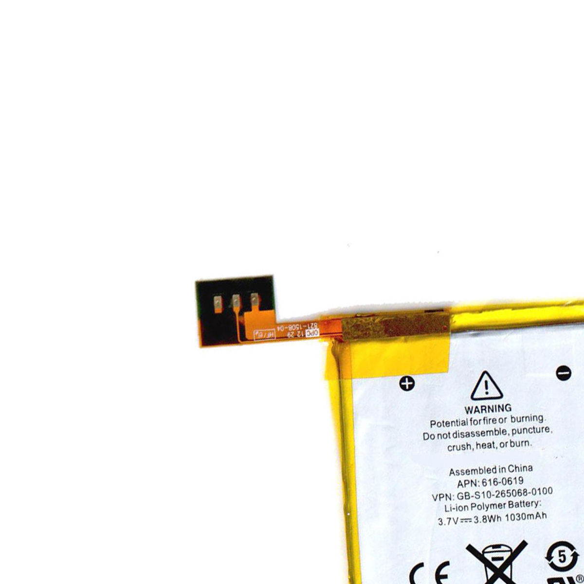 New 616-0621 Replacement Internal Battery For iPod Touch 5 5th Gen 5G 1030mAh