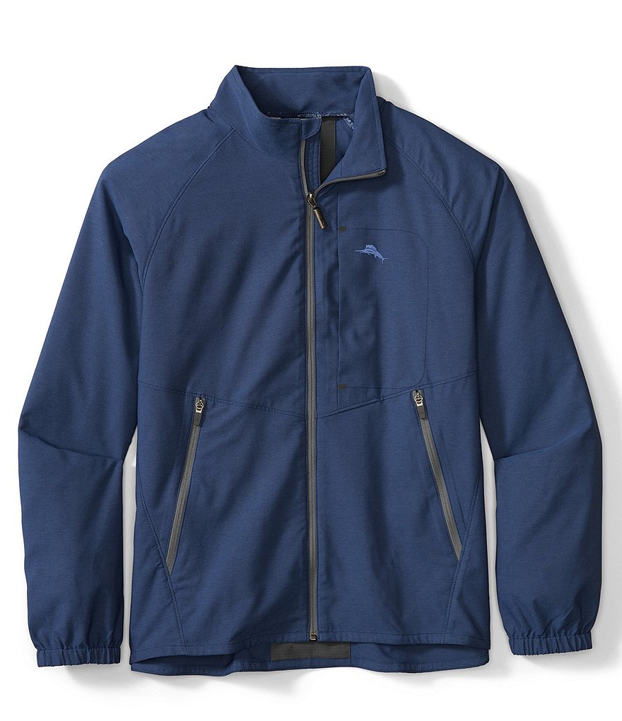 Cole Haan Hooded Down Zip Front Puffer Jacket