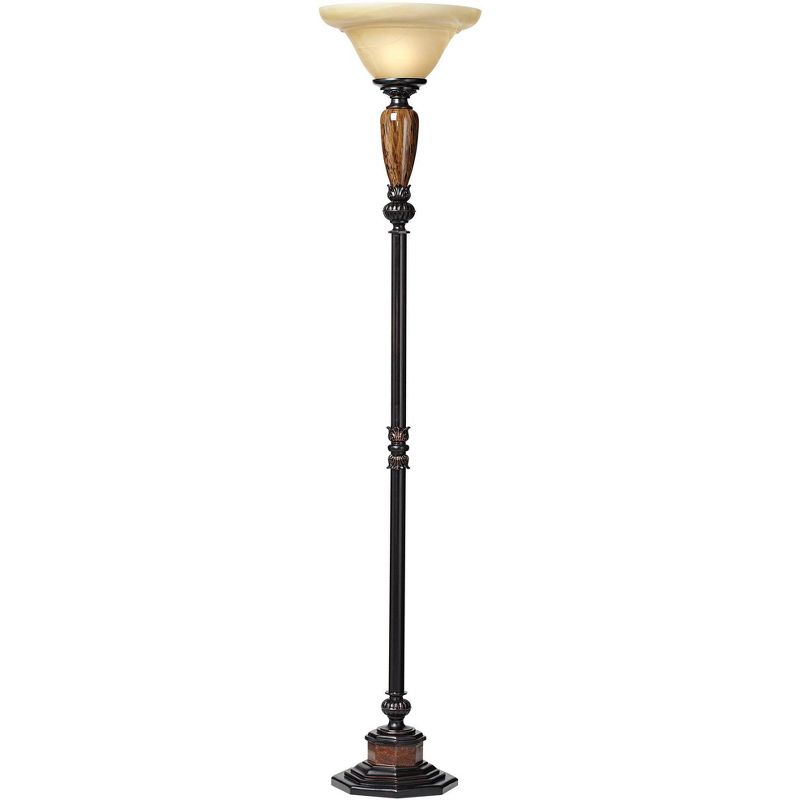 Kathy Ireland Sonnett 72" High Torchiere Floor Lamp