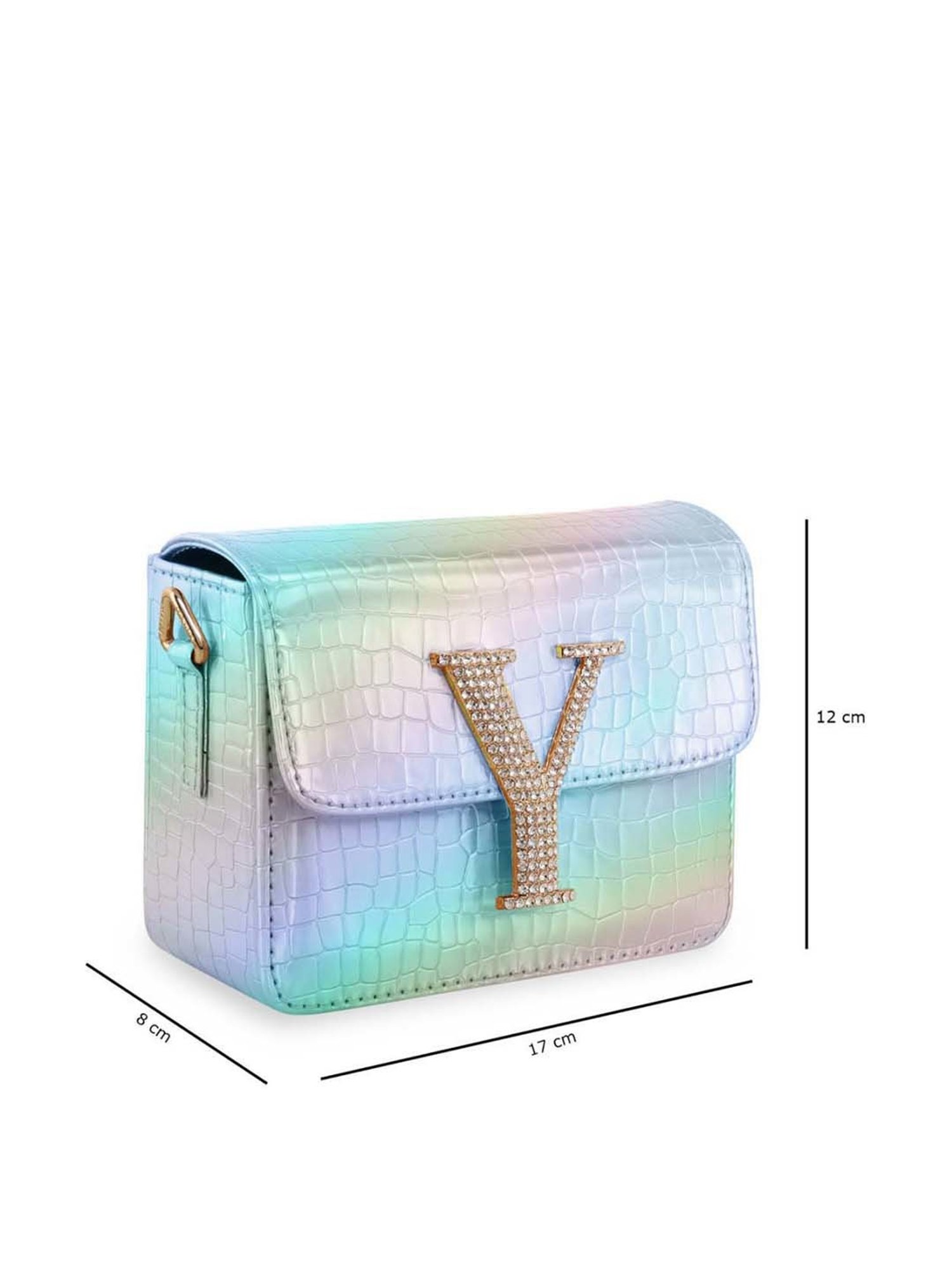 Esbeda Multicolor Textured Small Sling Handbag