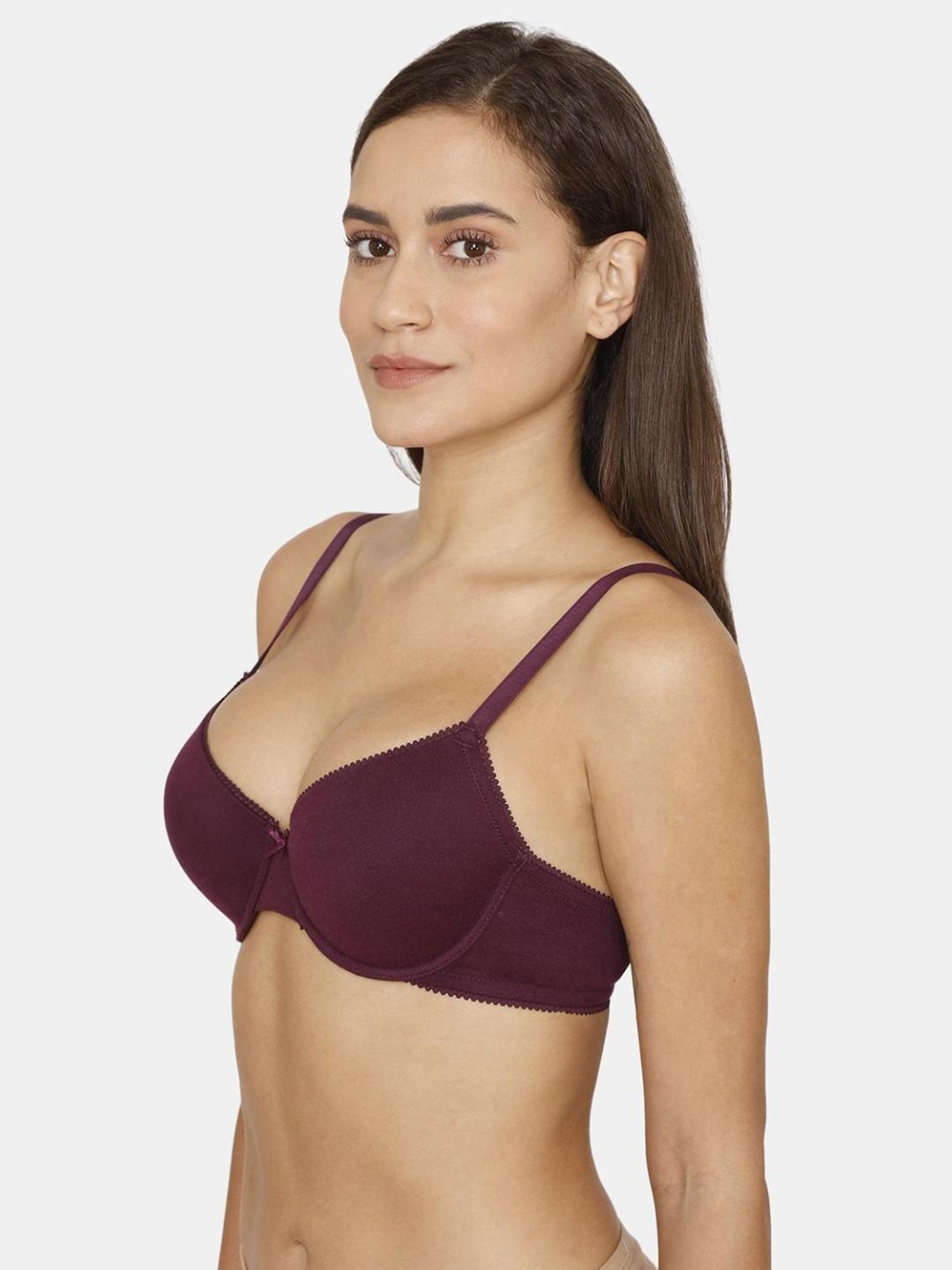 Rosaline by Zivame Dark Brown Padded Bra