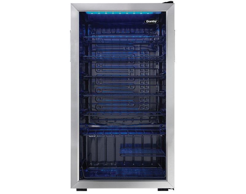 Danby 36 Bottle Free-Standing Wine Cooler in Stainless Steel