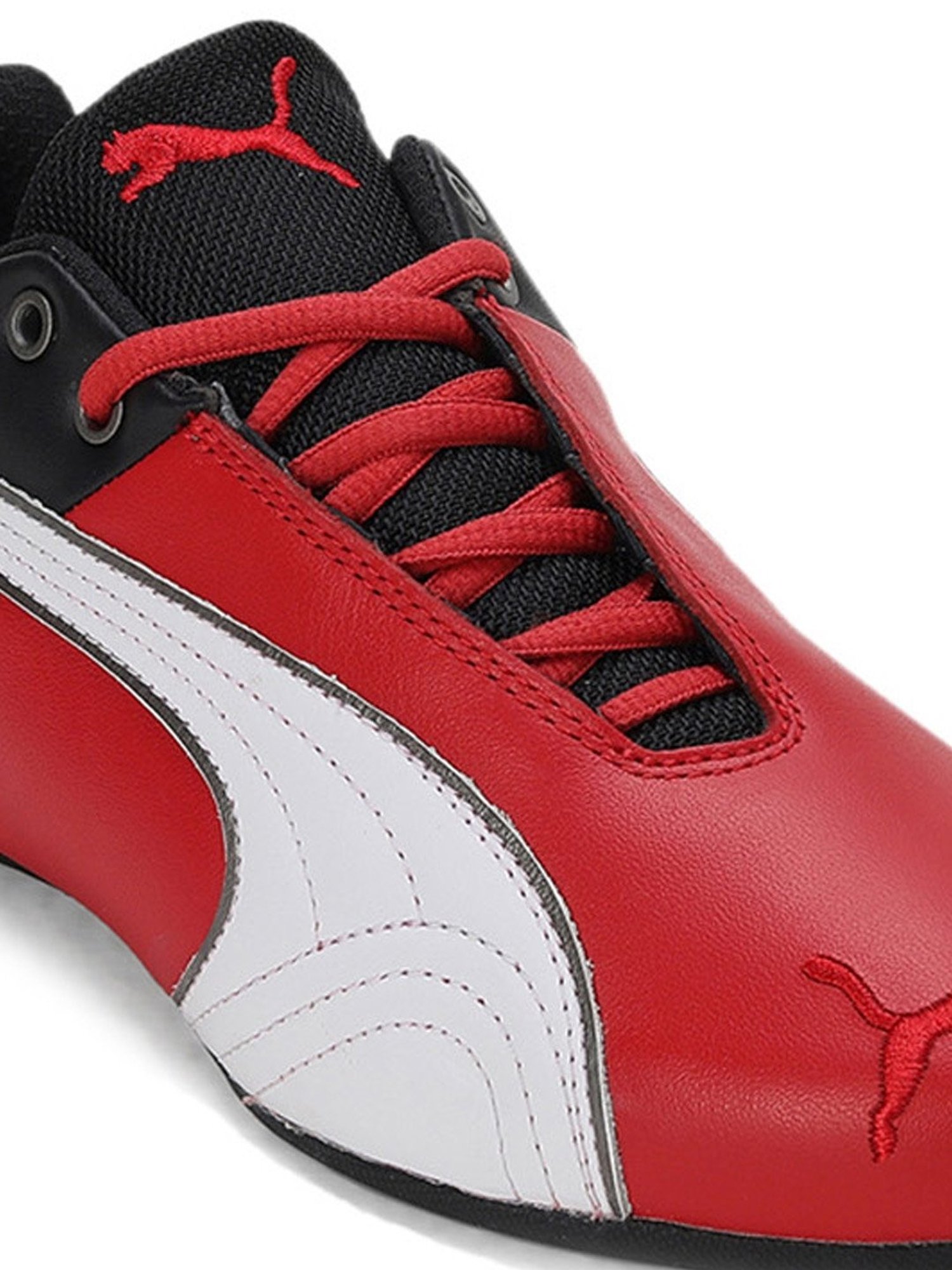 Puma Men's Scuderia Ferrari Future Cat OG Motorsport Red Casual Sneakers