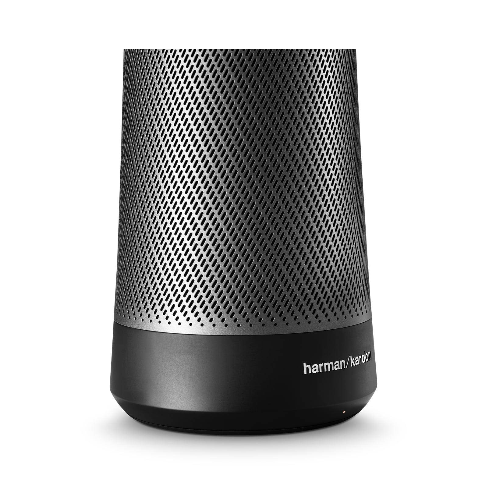 Harman Kardon INVOKE Voice-Activated Speaker with Cortana HKINVOKESILAM (Silver)