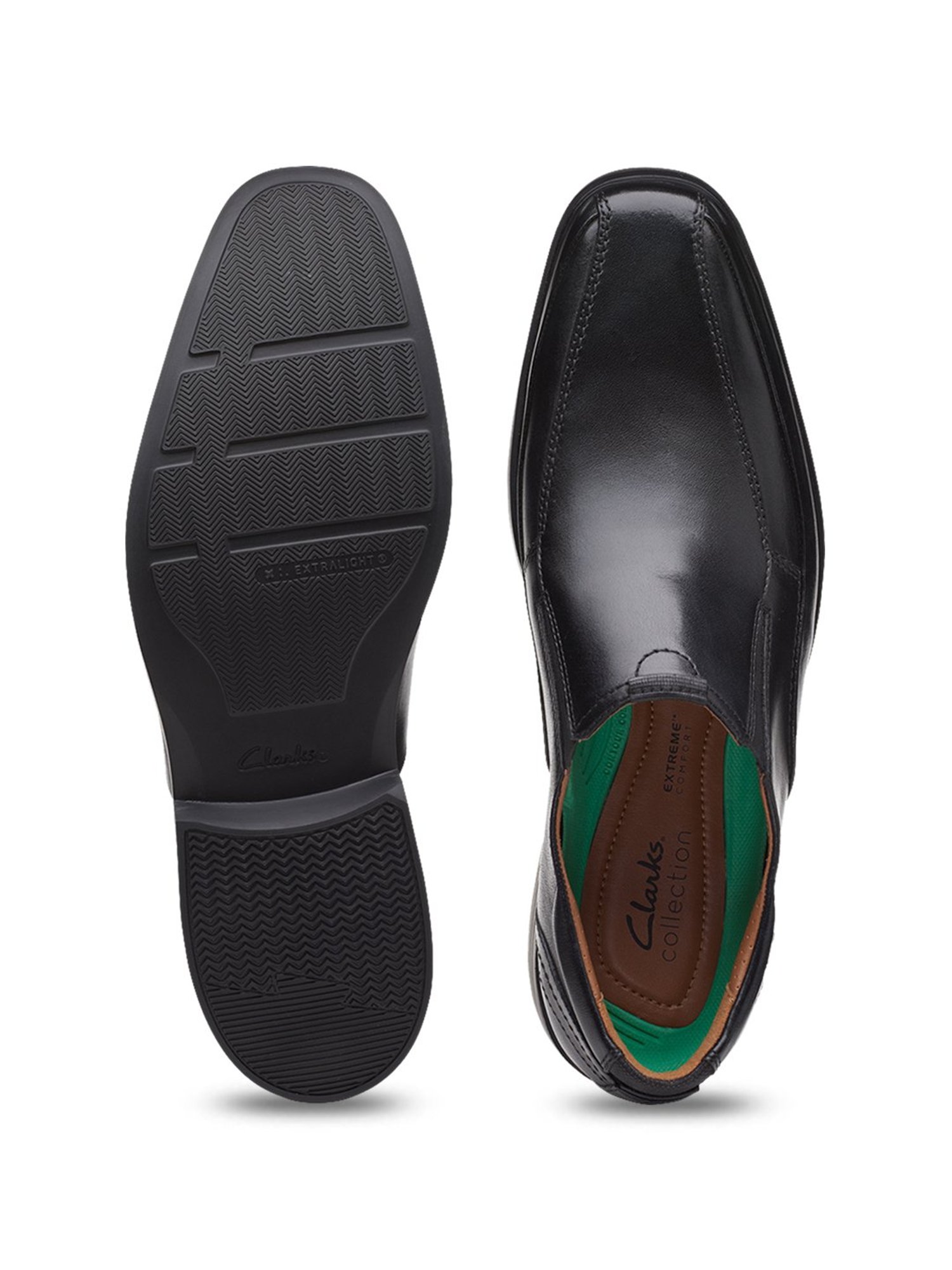 Clarks Men's Clarkslite Ave Black Casual Loafers