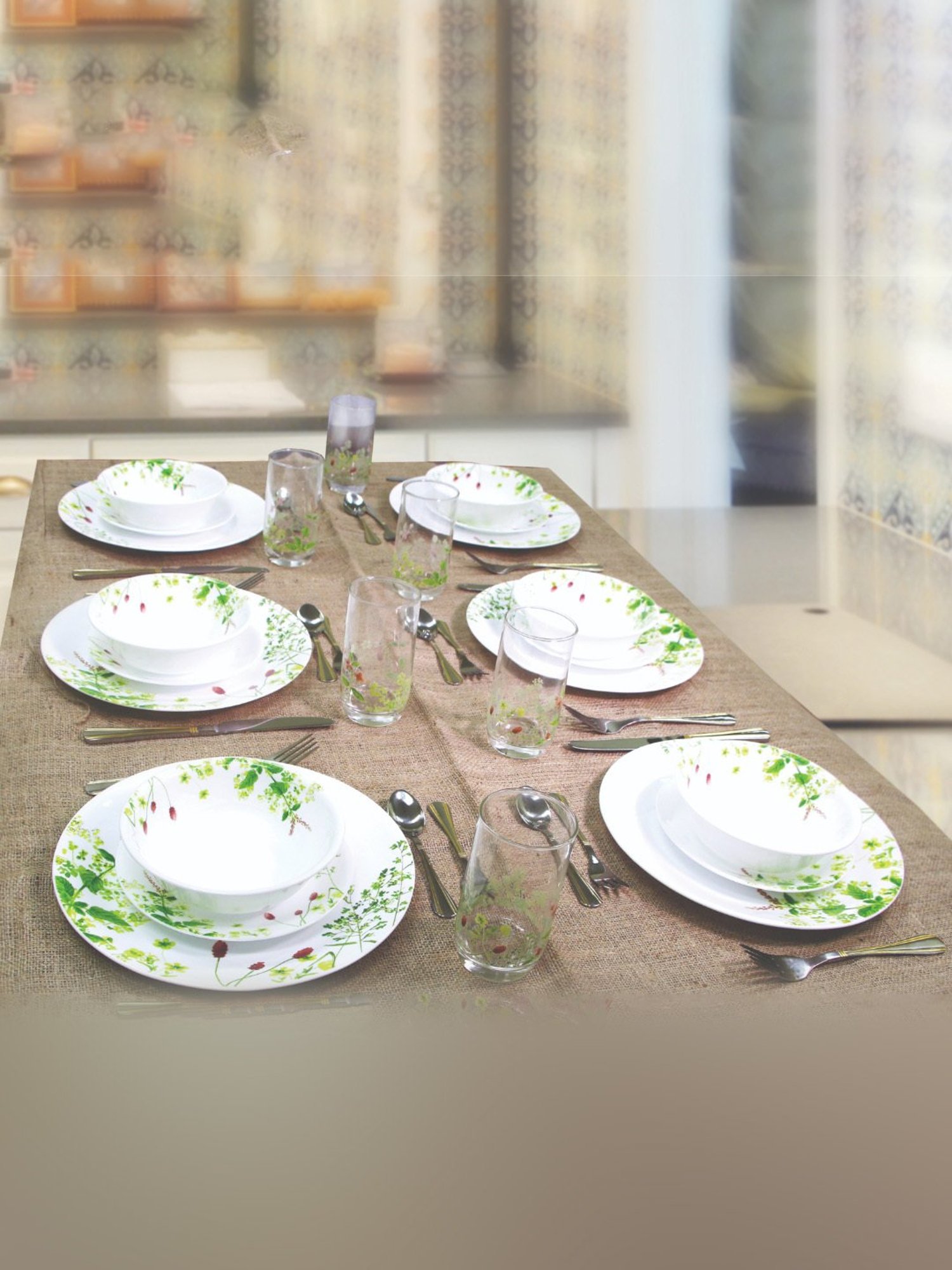 Corelle Asia Provence Garden 296ml Dessert Bowl Pack of 6