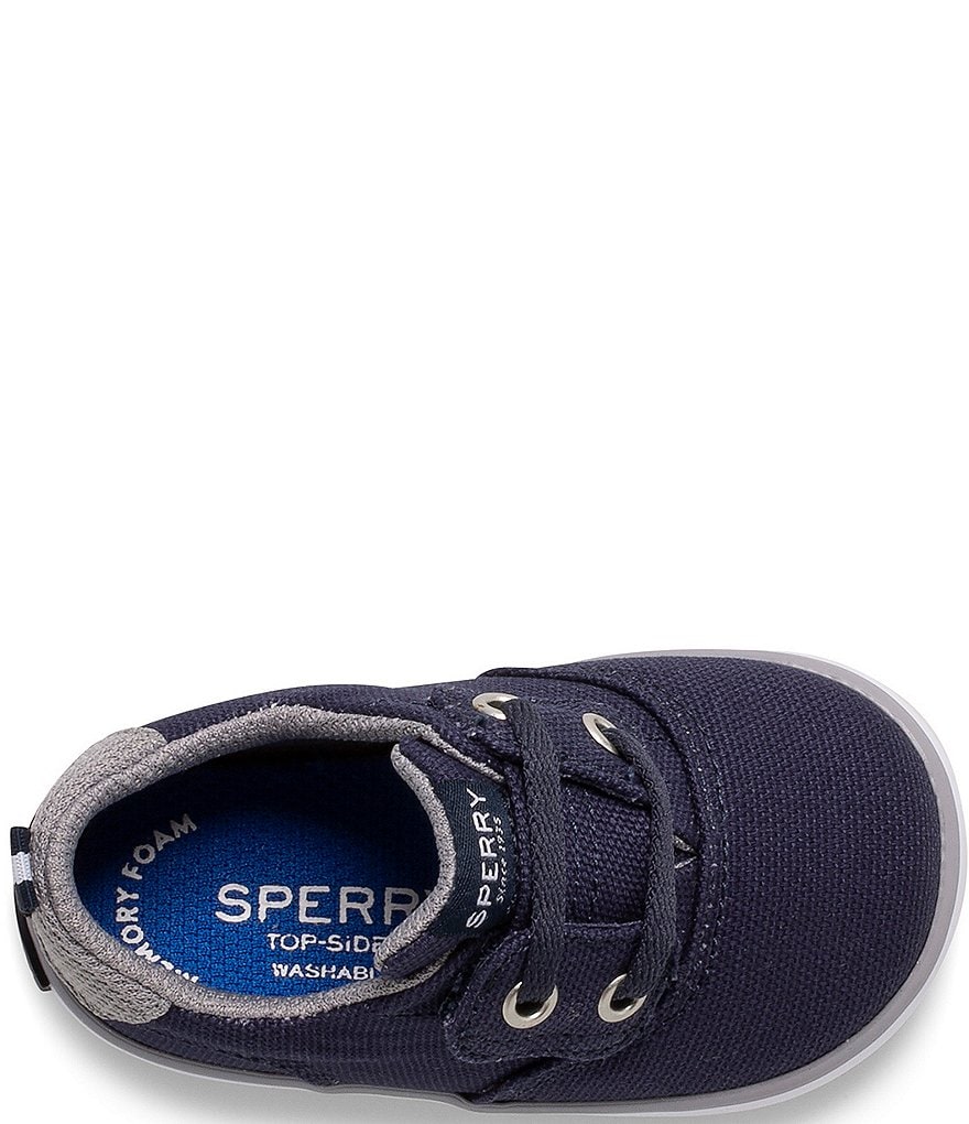 Sperry Boys' Spinnaker Jr Washable Crib Shoes (Infant)