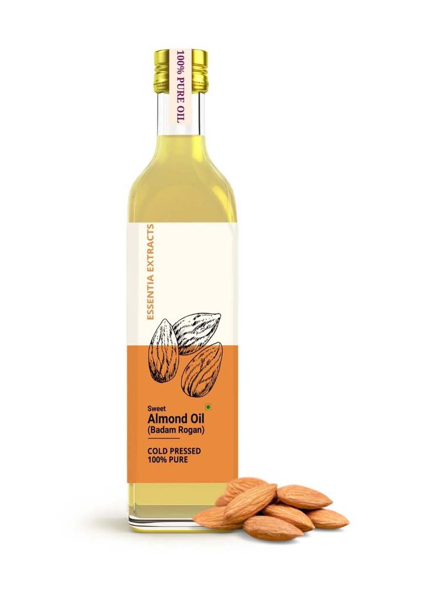 Essentia Extracts Cold-pressed Almond Oil - 25 ml