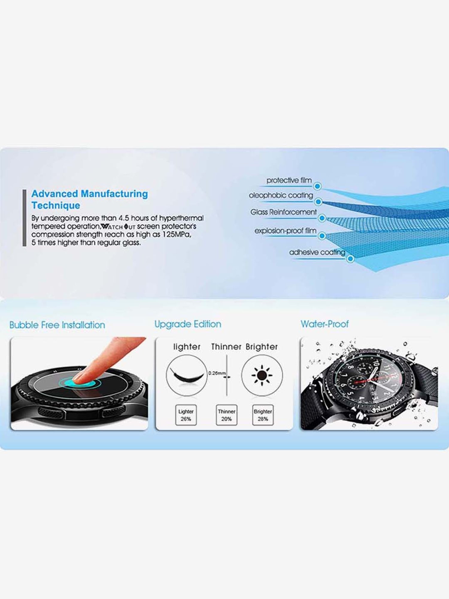 Apple MX2H2ZM/A Watch Magnetic Charger to USB-C Cable - 1M (White)