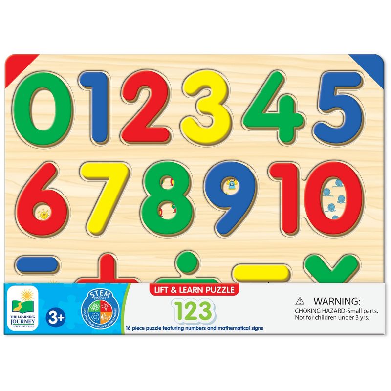 The Learning Journey: Lift & Learn 123 Number Puzzle
