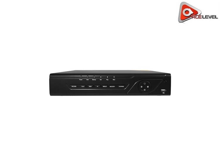 Acelevel 8 Channel Hybrid HD TVI DVR/ 4 Channel NVR with 1xHDD