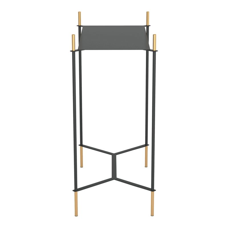 Aspen Side Table Gold/Black - ZM Home