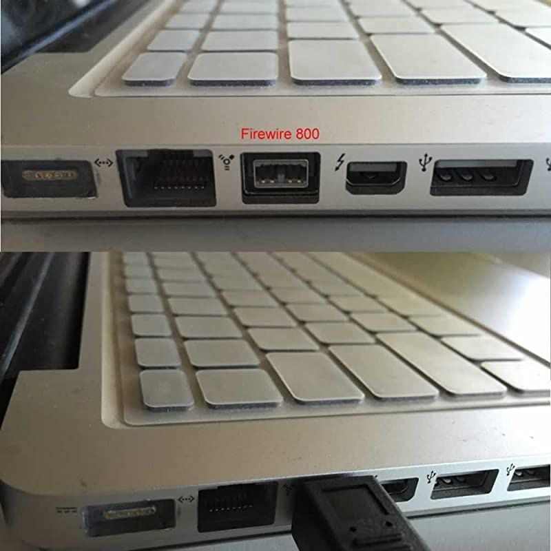 10Ft 10 Feet FireWire Cable IEEE1394b 9pin6pin 800400Mbps Compatible with Windows Mac Sony iLink