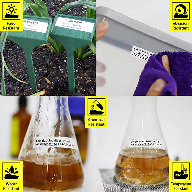 Compatible Label Tape Replacement for Epson LK4WBN SS12KW Label Tape Cartridges 12 Standard LK LC Black on White Tape for Epson LabelWorks LW400 LW300 LW600P Label Printer3Pack