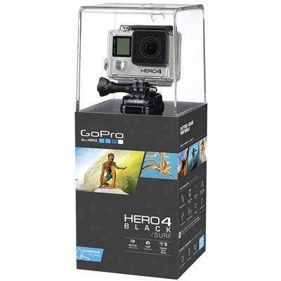 GoPro Hero 4 Black Surf Camera, 4K Ultra HD Video #CHDSX-401