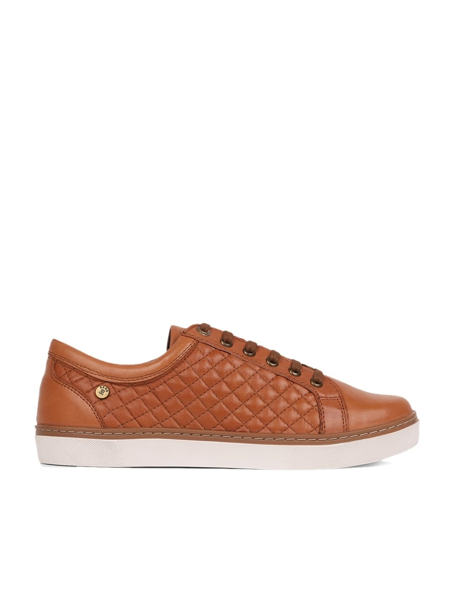 EZOK Men's Tan Casual Sneakers
