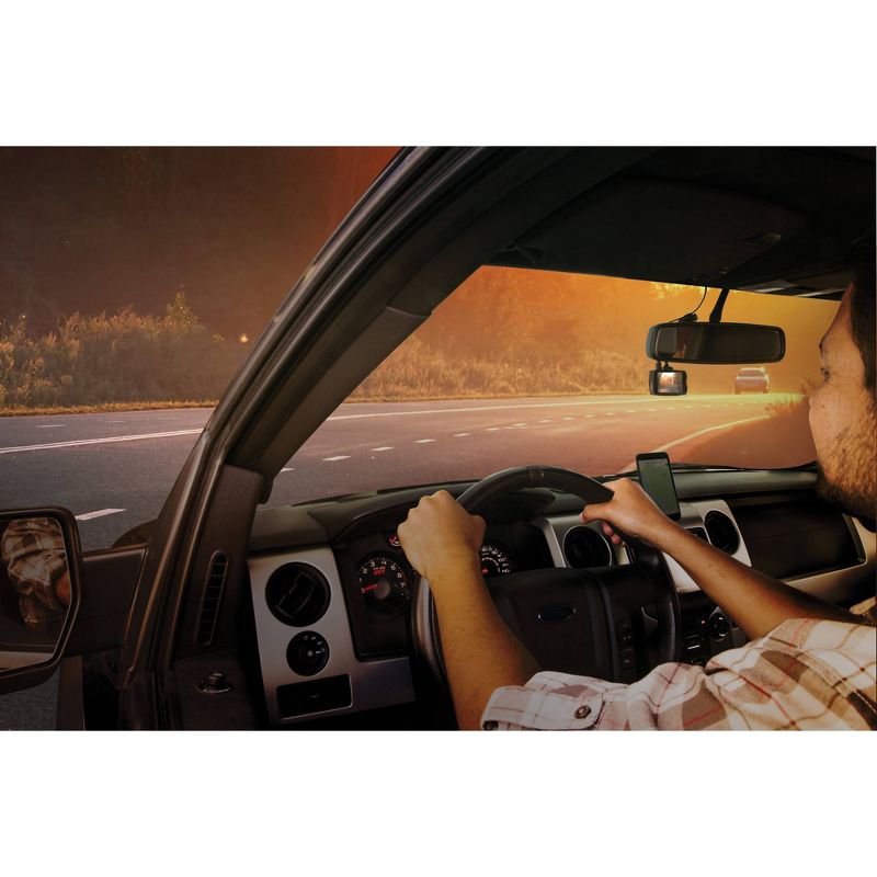 Scosche HD Digital Video Camera Record For Dash Black