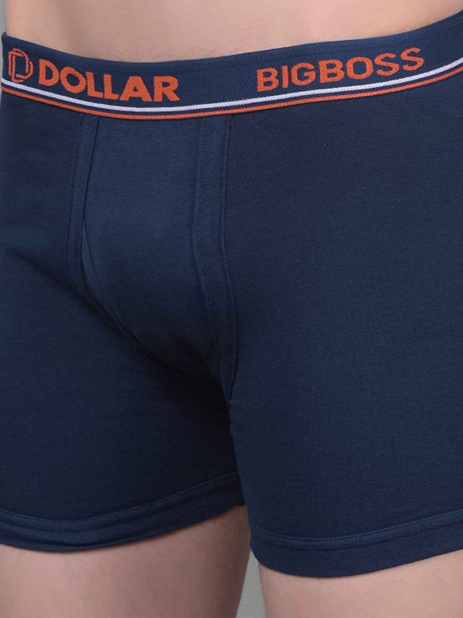 Dollar Bigboss Assorted Cotton Regular Fit Trunks - Pack Of 2