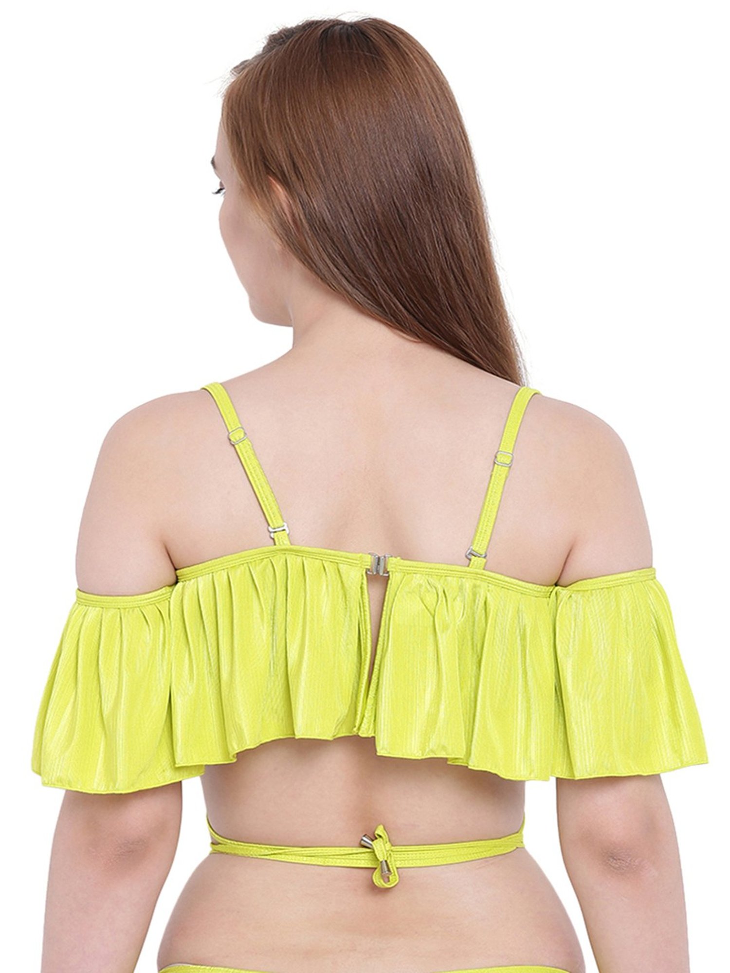 La Intimo Yellow Non Wired Non Padded Bralette