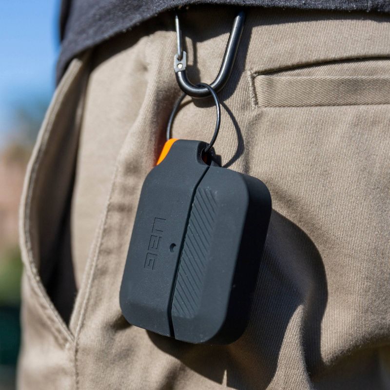 Urban Armor Gear (UAG) Apple Airpods Pro Silicone Case - Black/Orange