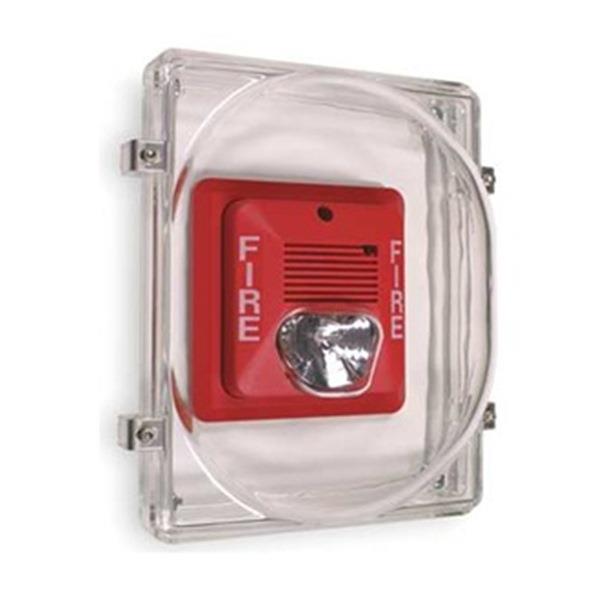 SAFETY TECHNOLOGY INTERNATIONAL STI1221E Audible/Strobe Guard,6.5 x 8.5 x 4 In