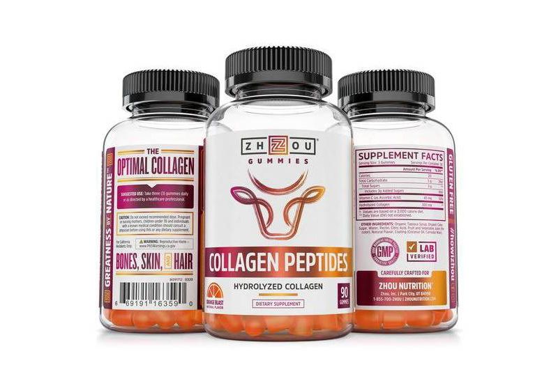 Zhou Collagen Peptides Gummies - 90ct
