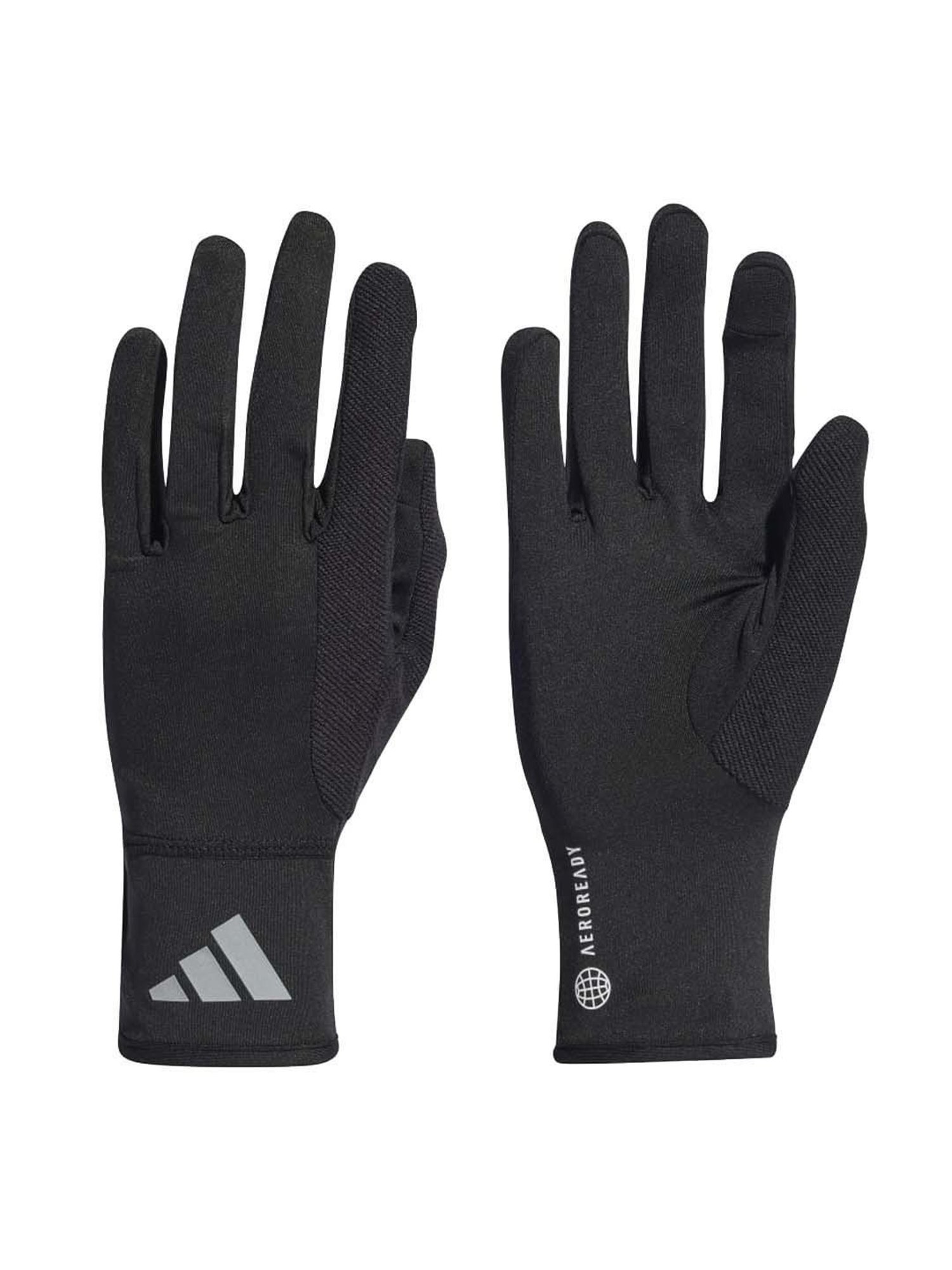 Royal Enfield Black Leather Solid Gloves