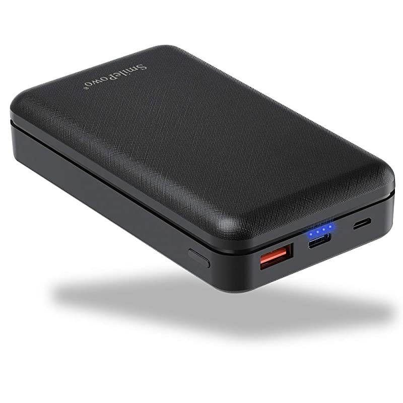 Portable Charger Power Bank 16000mAh Whit QC 30 18W PD USBC Input HighSpeed Charging Technology Phone Charger for iPhoneSamsungTablets etc