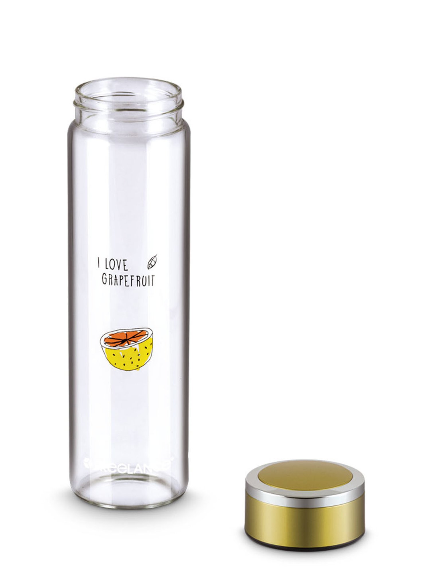 Freelance Yellow Glass 600 ml Jars and Container