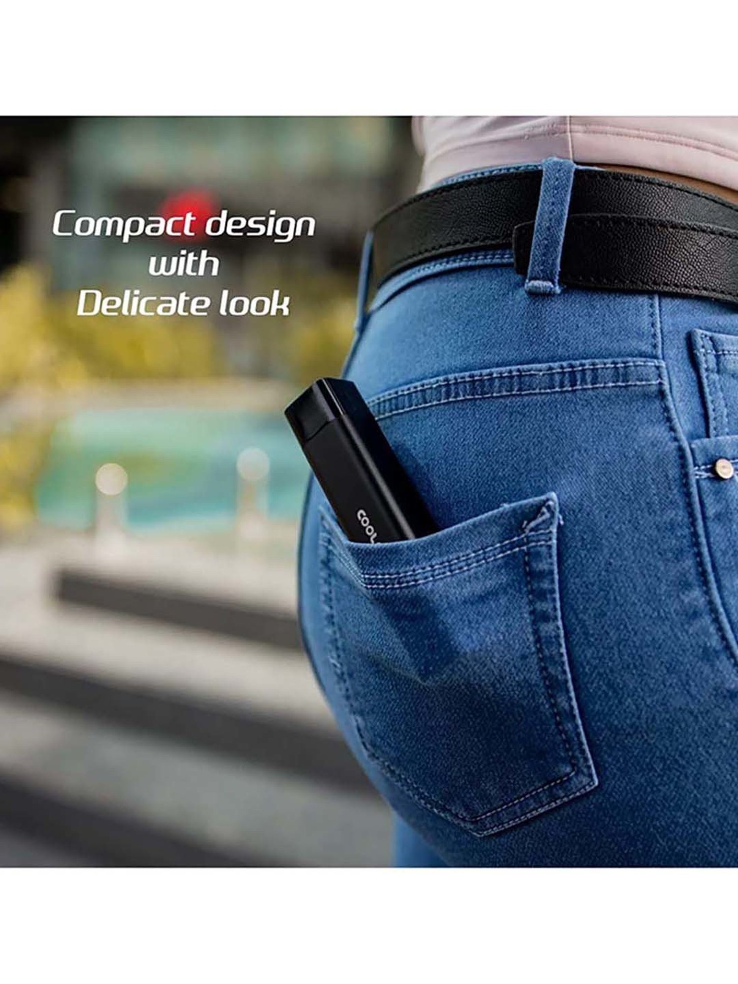 Coolnut UC- C5A 5000mAh Mini Power Bank with 18 Watt ouput (Black)