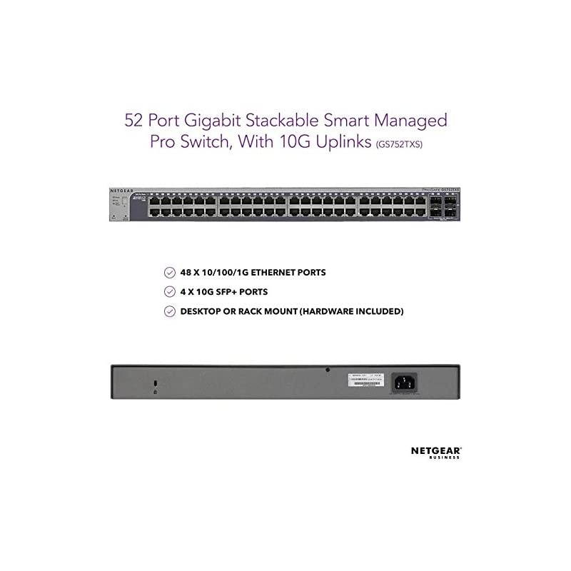 8-Port Gigabit Ethernet Smart Switch (GS308T) - Managed, Desktop, Silent Operation, S350 Series
