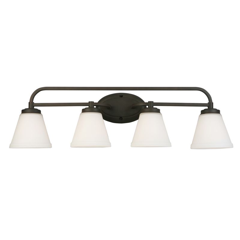 Mayview 4 Vanity Light Bronze/White - EGLO