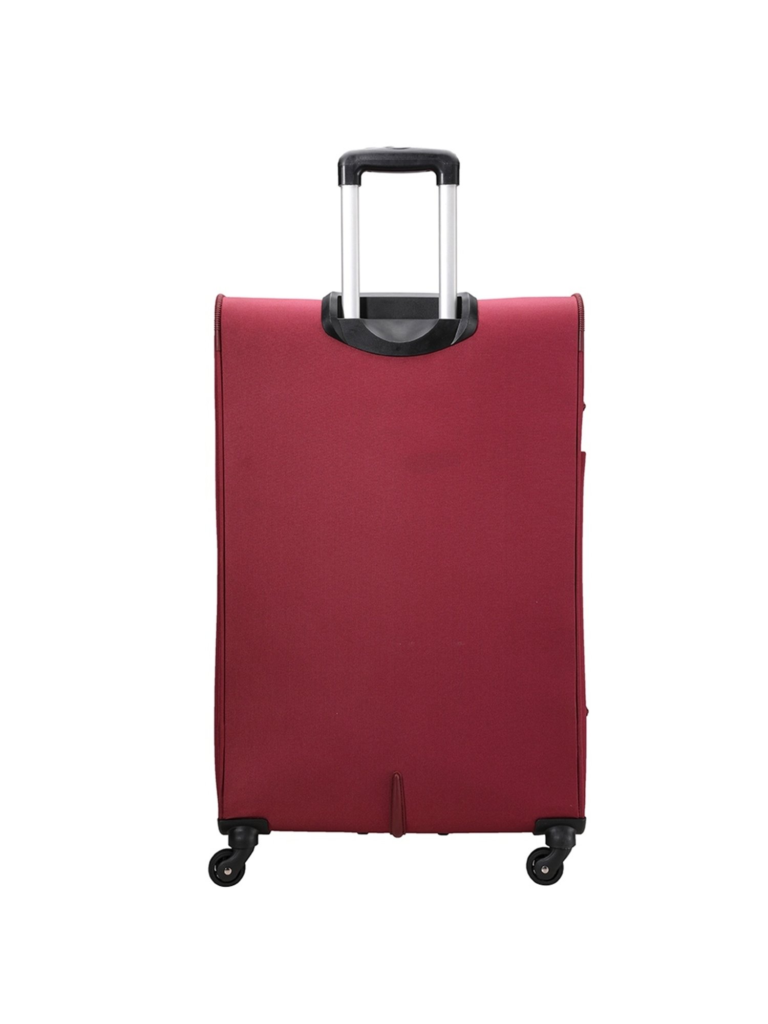 Carriall Red 4 Wheel Large Soft Cabin Trolley Set of 2 - 78 cm