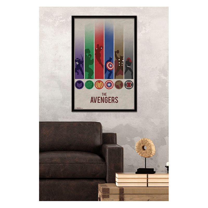 21" x 21" Weaving I by Mike Schick Framed Wall Art Print - Amanti Art