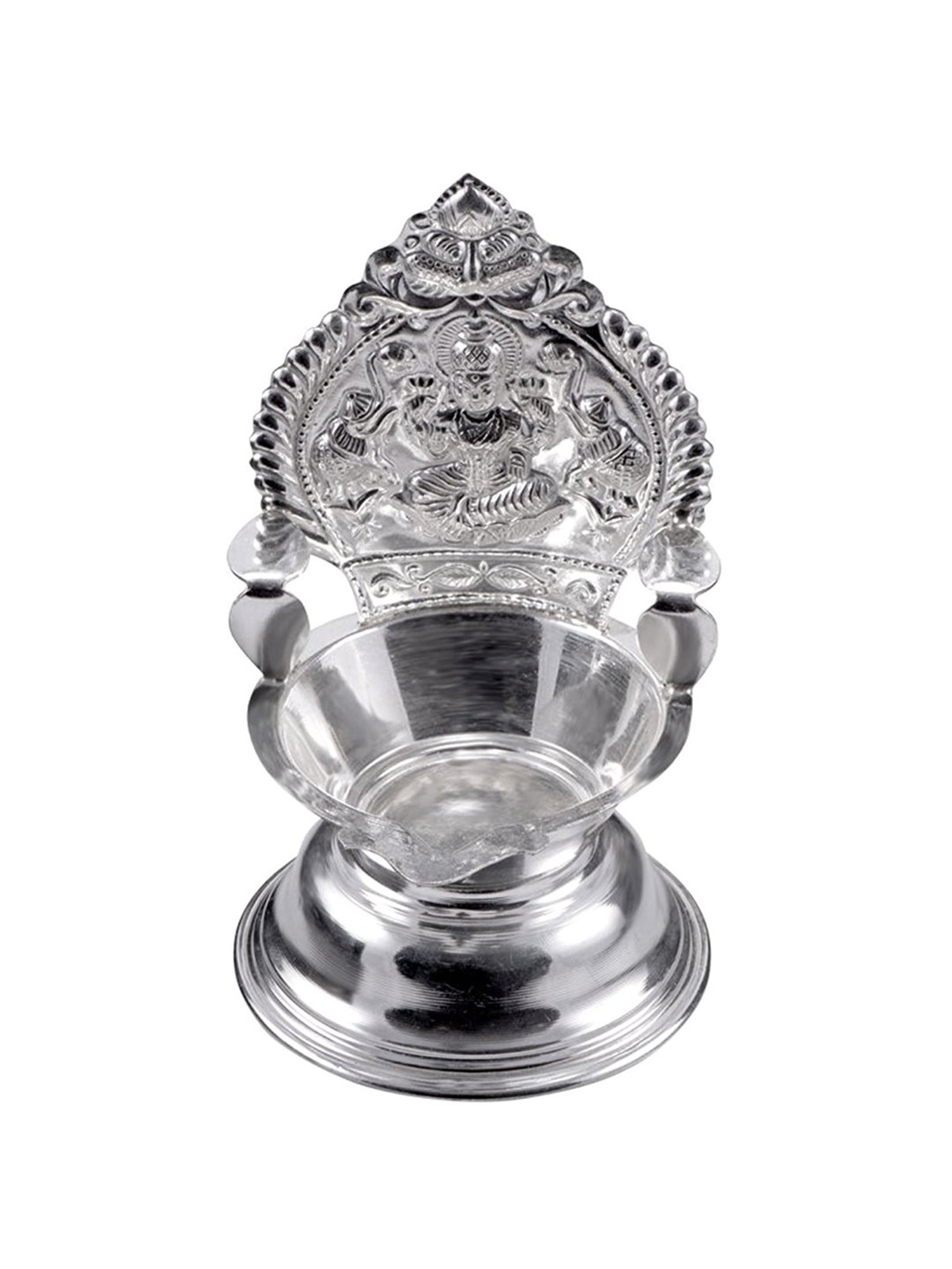 Joyalukkas 92.5 Sterling Silver Diya Stand - 75.18 gm