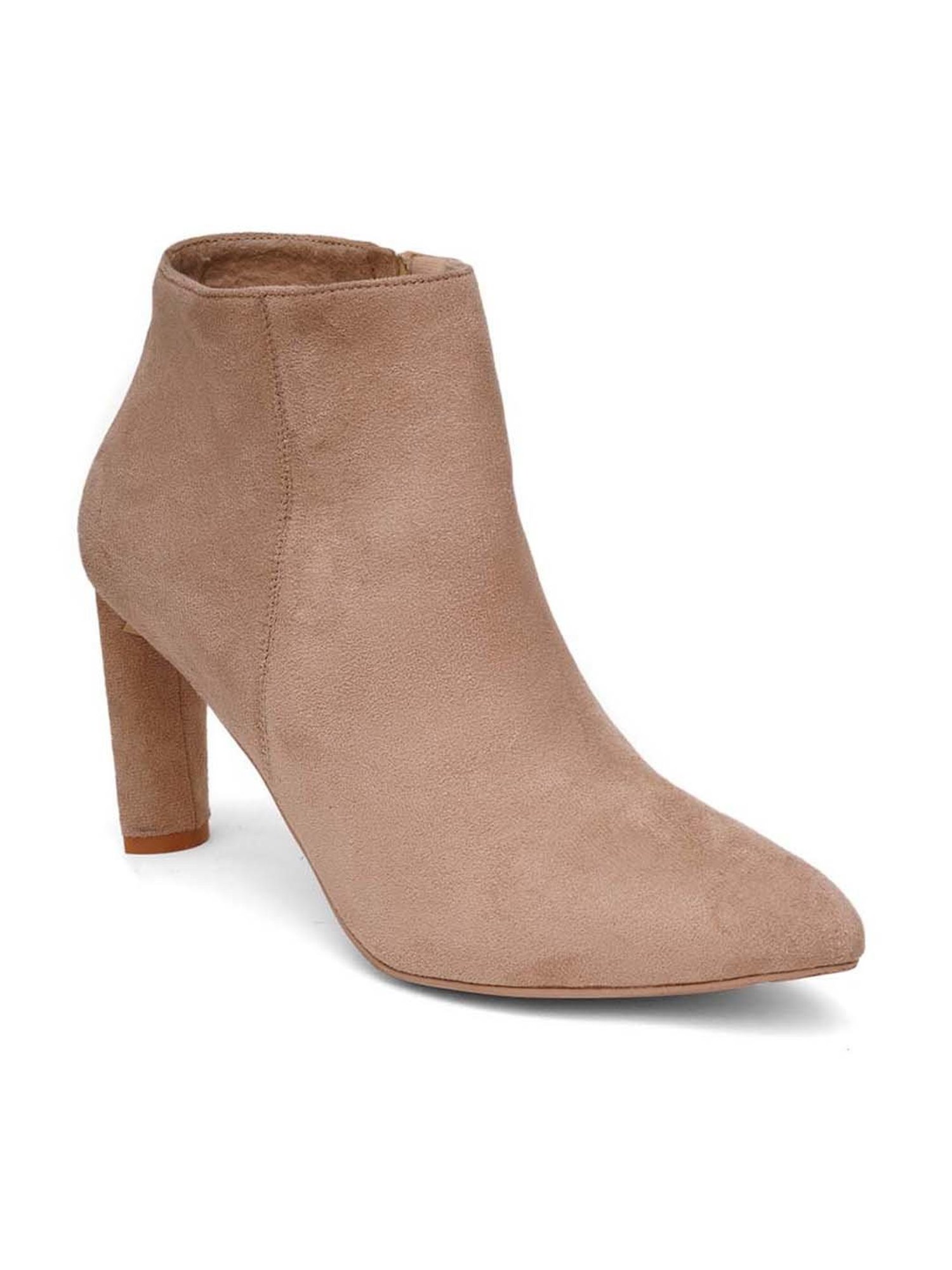 Sherrif Women's Beige Casual Booties