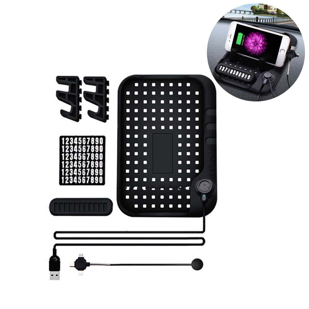 Car Multifunctional Cup Holder Auto-multi Cup Case Drinking Bottle Holder Organizer Storage Box (Black)