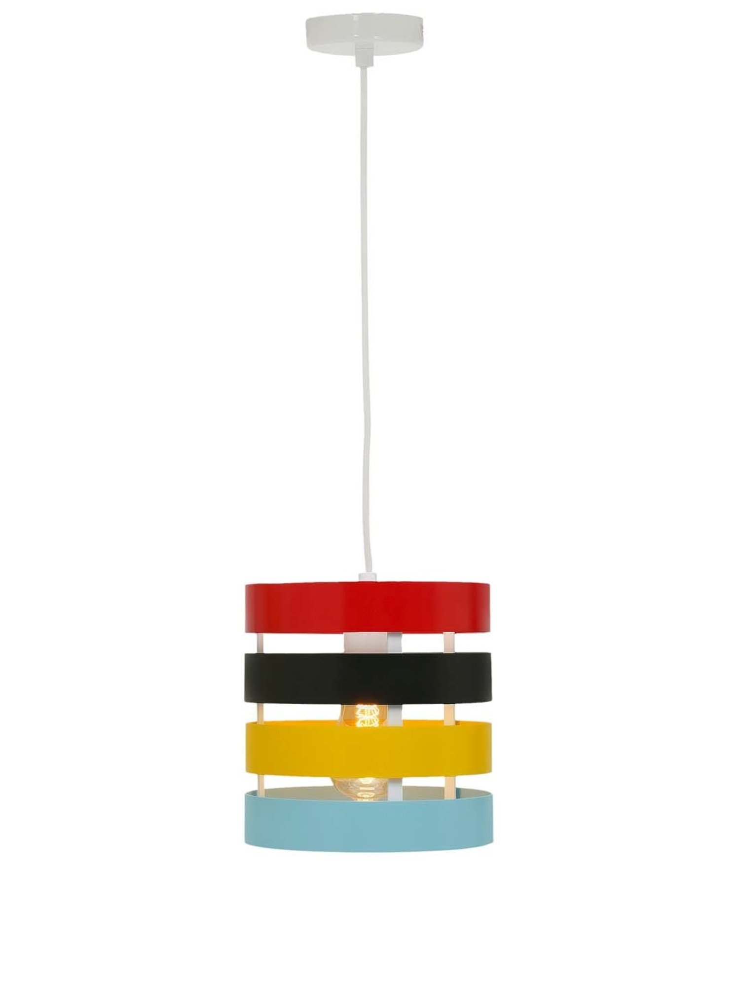 Kapoor E Illuminations 'Uttermost' Multicolor Metal Pendant Light - Set of 1