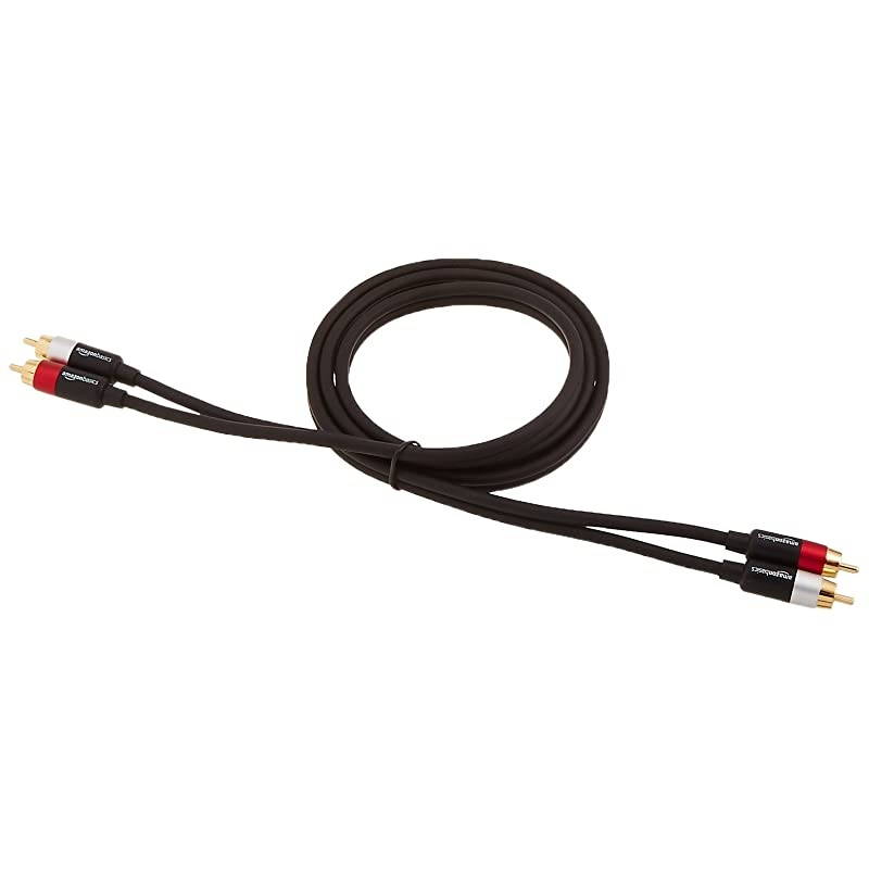 2Male to 2Male RCA Audio Cable 4 Feet 5Pack