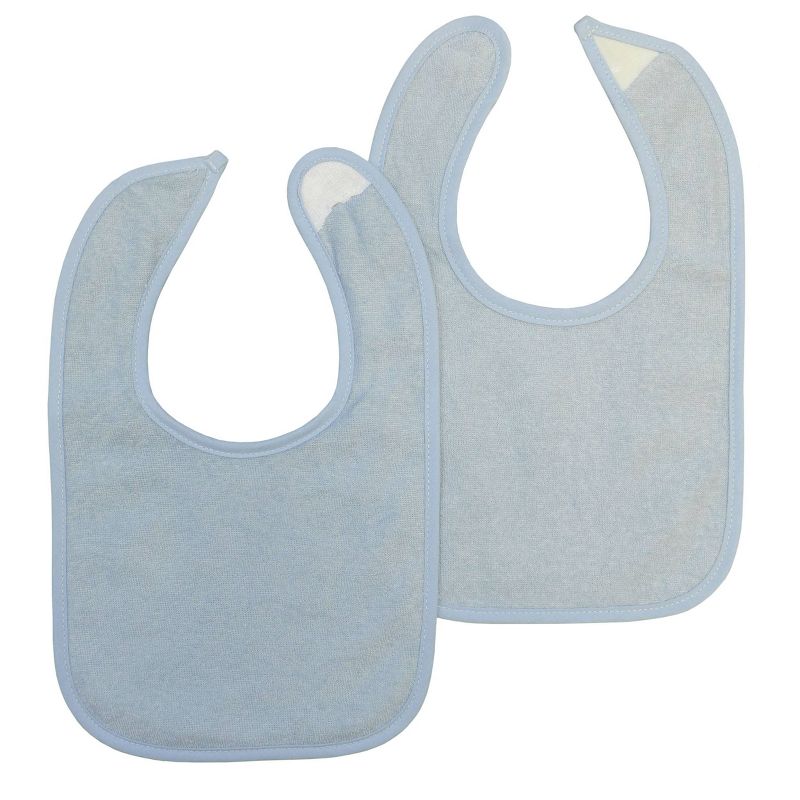 Neat Solutions Water-Resistant Lined Infant Bib Set Boy - 10pk
