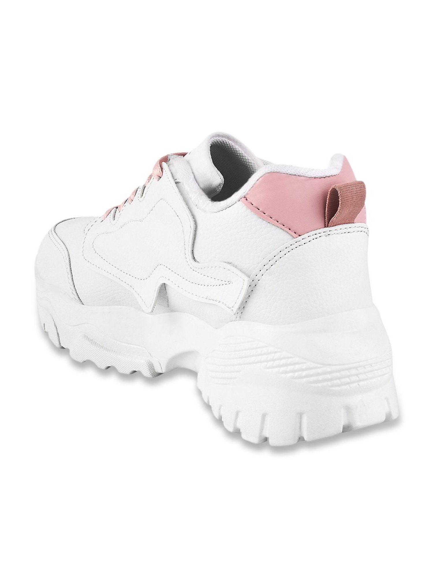 Shoetopia Women's Pink Casual Sneakers